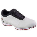 Skechers Go Golf Pro Men's Golf Shoes - White/Navy Blue